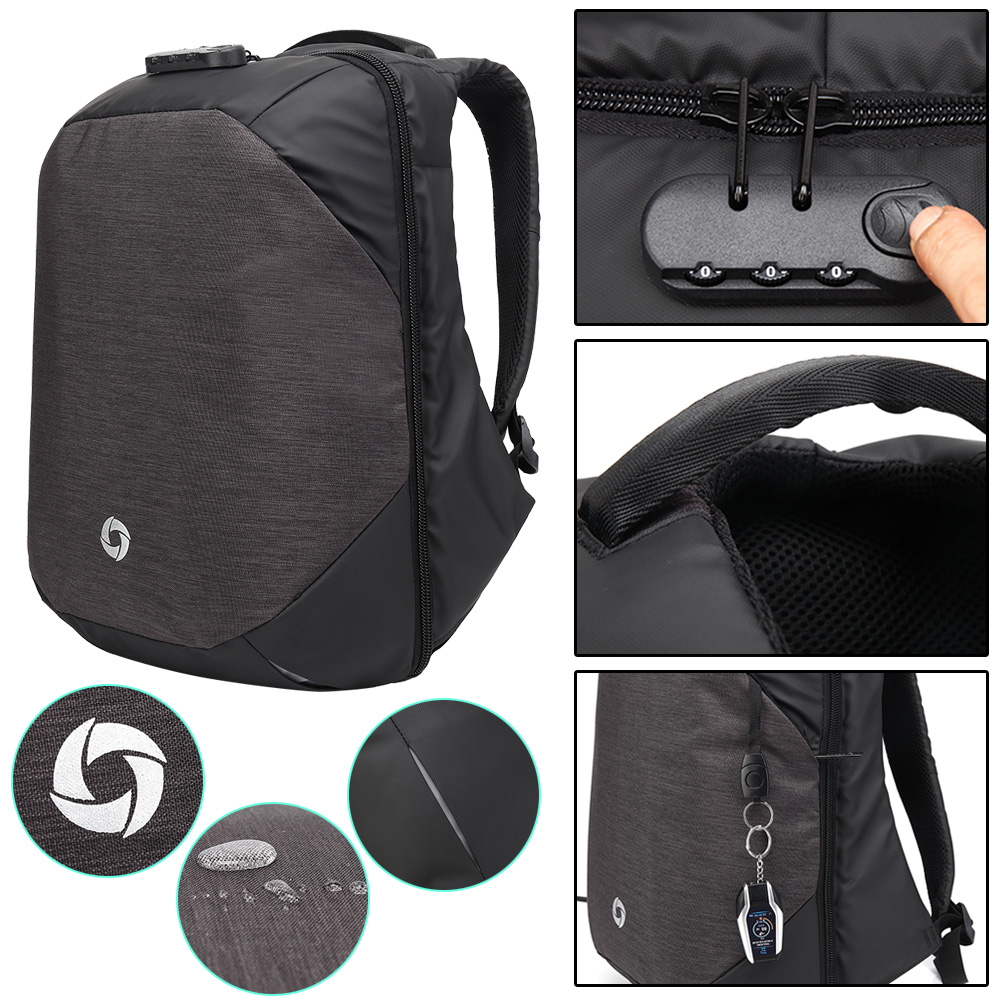 YINGNUO BO-08 Waterproof Shockproof Pickproof Lock Camera Tripod Laptop Storage Bag Backpack 9
