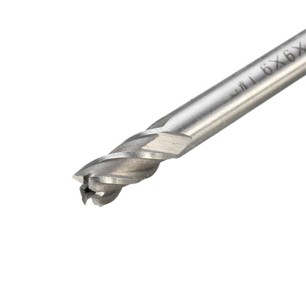 10pcs 2-10mm 4 Flute Milling Cutter HSS-Al Carbide End Mill Cutter CNC Tool