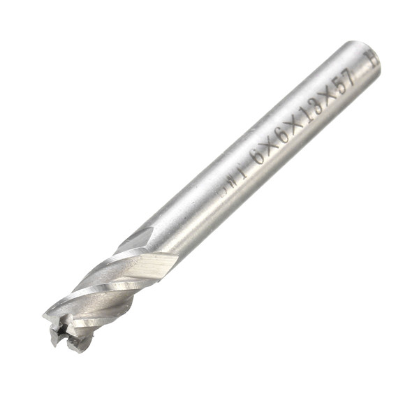 10pcs 2-10mm 4 Flute Milling Cutter HSS-Al Carbide End Mill Cutter CNC Tool