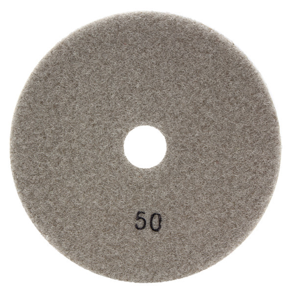 7pcs 5 Inch 50-3000 Grit Diamond Polishing Pad Sanding Disc for Marble Concrete Granite Glass