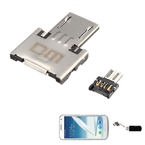 DM Micro USB to USB Flash Drive OTG Adapter