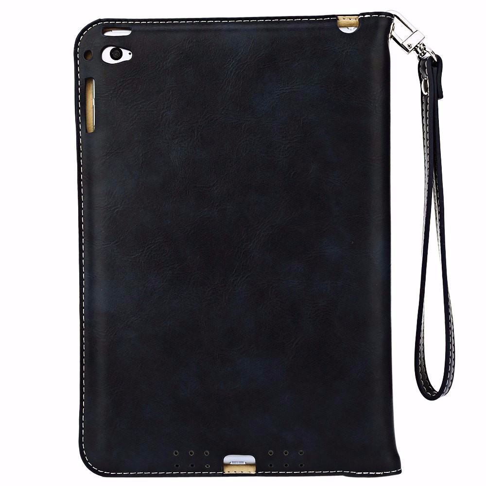 Multifunctional Card Slot Lanyard Leather Case For iPad Mini 4 22