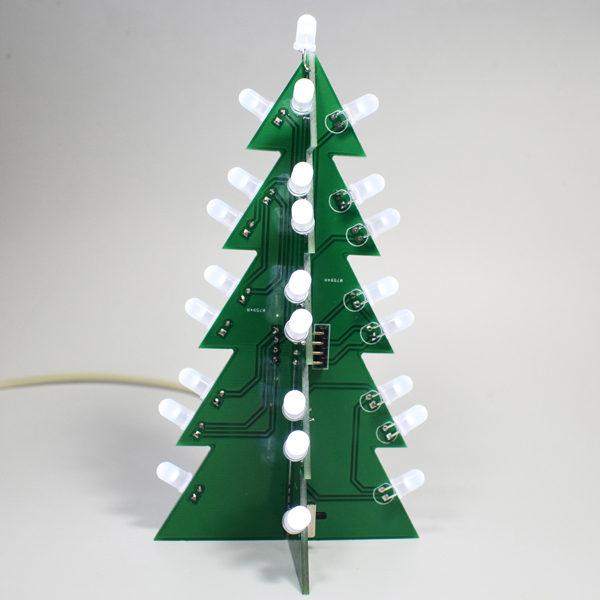 Geekcreit® DIY Star Effect 3D LED Decorative Christmas Tree Kit 18