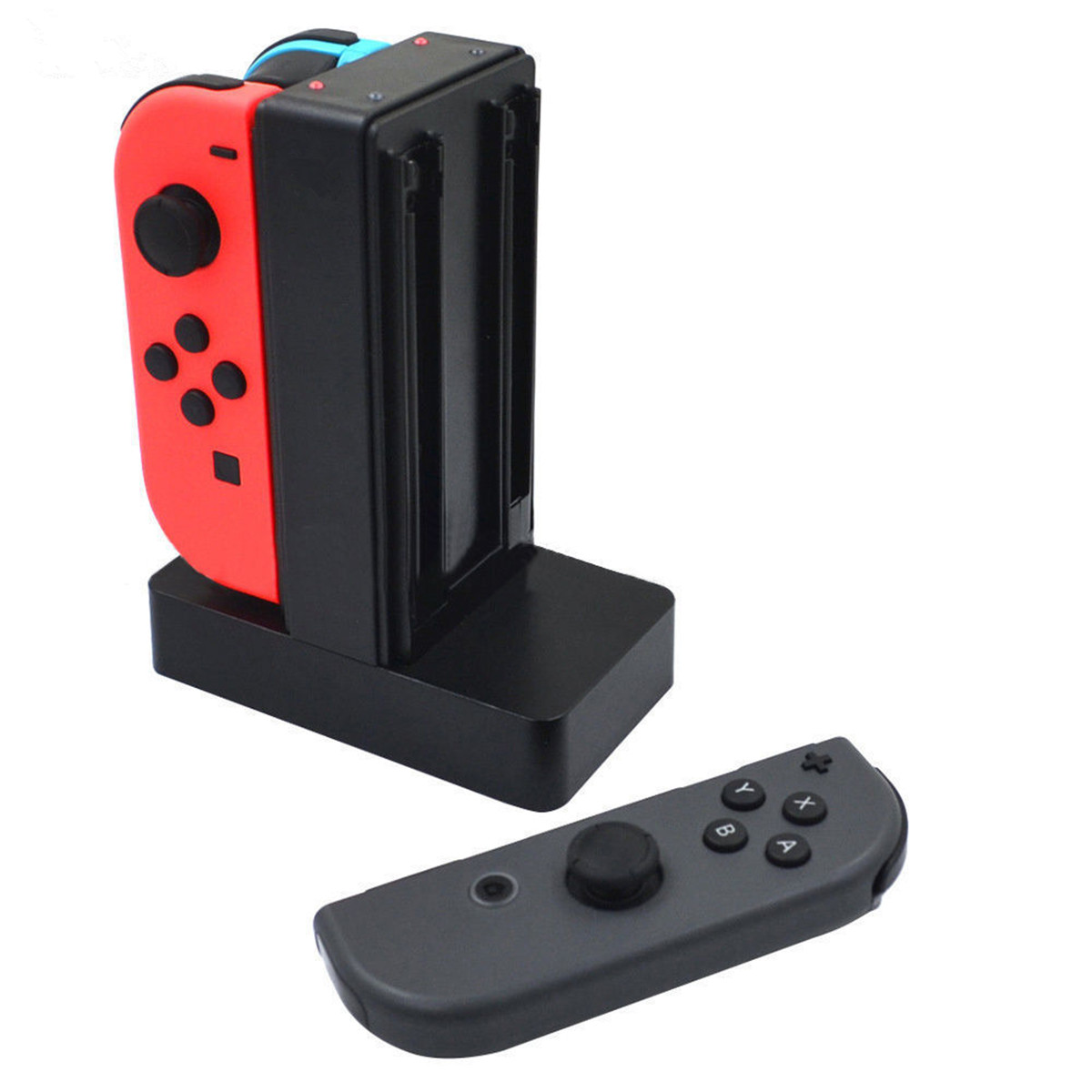 Charging Dock Station Charger Stand For Nintendo Switch 4 Joy-Con Controller 62