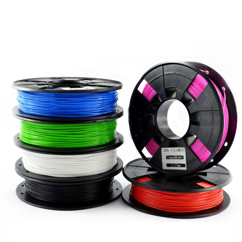 TEVO® 1KG 1.75mm Black/White/Blue/Orange/Green/Pink/Red Multi-Color ABS Filament for 3D Printer 8