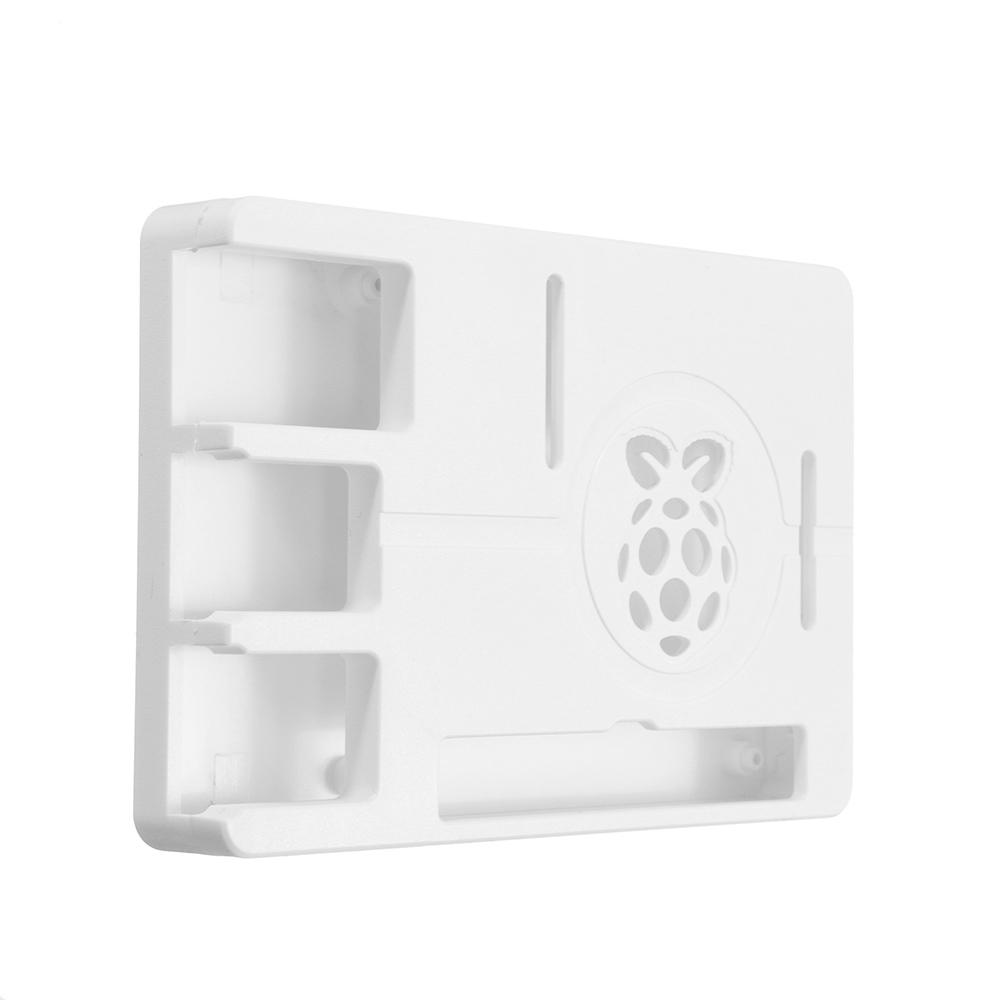 Black/White Ultra-slim V8 ABS Protective Enclosure Box Case For Raspberry Pi B+/2/3 Model B 33
