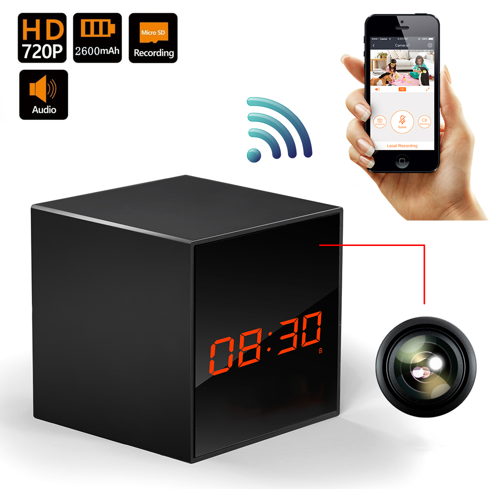 

Digoo DG-UHC Wireless USB WIFI HD Smart Security Hidden Camera Onvif Alarm Night Vision Clock Video Recorder