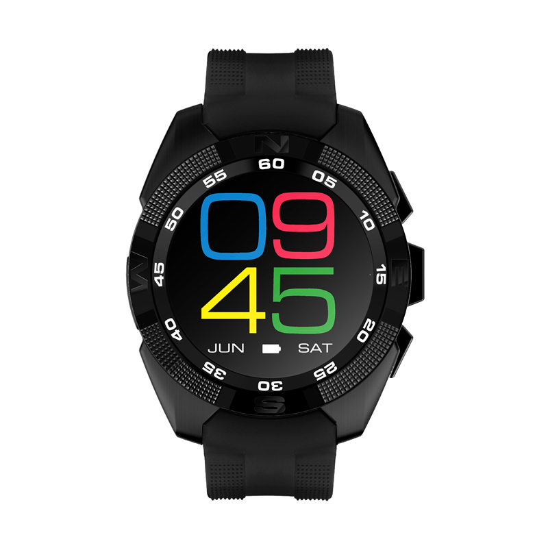 NO.1 G5 MT2502 240*240 380mAh Bluetooth 4.0 Heart Rate Smart Watch