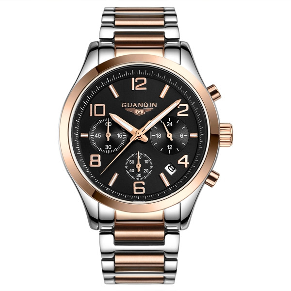 GUANQIN Luxury Business Quartz Wrist Watch