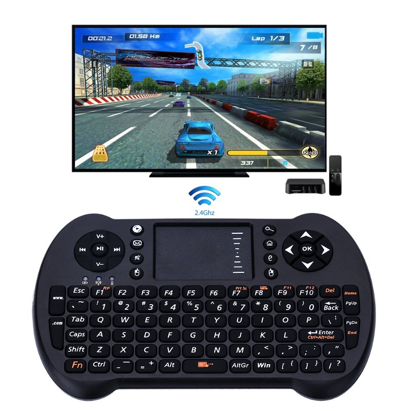 S501 2.4G Wireless Keyboard With Touchpad Mouse Game Held For Android TV Box/Xbox 360/Windows PC 10