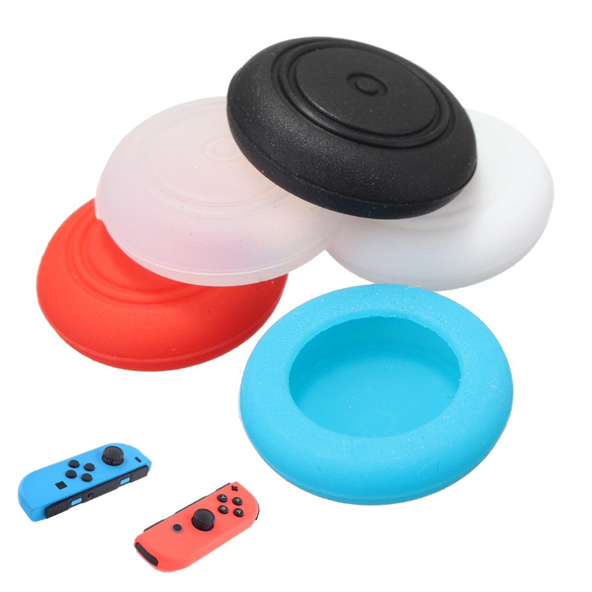 Silicone Replacement Thumb Grip Stick Cap Cover Skin For Nintendo Switch Joy-Con 11