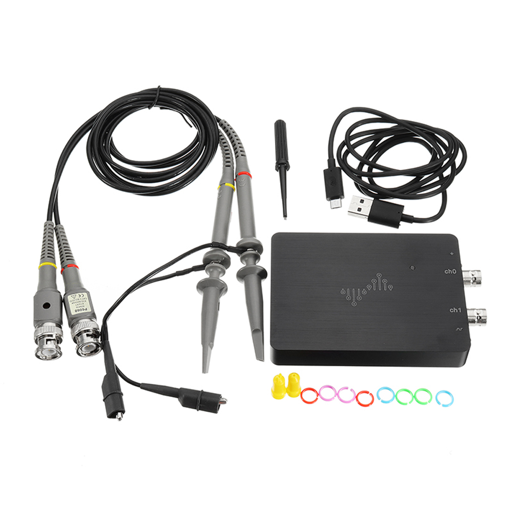DSCope Oscilloscope Portable Sampling Oscilloscope 50M 200M Dual Channel Bandwidth Of USB-power Passenger Tools Logic Analyzer 13