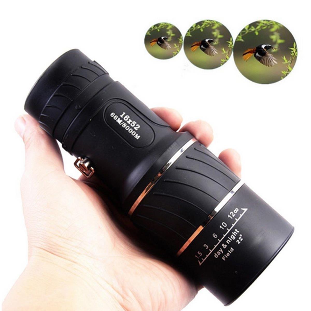 Outdoor HD Optical Monocular Telescope For Camping Hiking Hunting