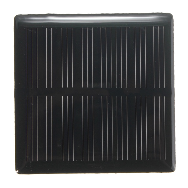 4V 0.36W 90MA 63x63x3.0MM Monocrystalline Epoxy Solar Panels 9