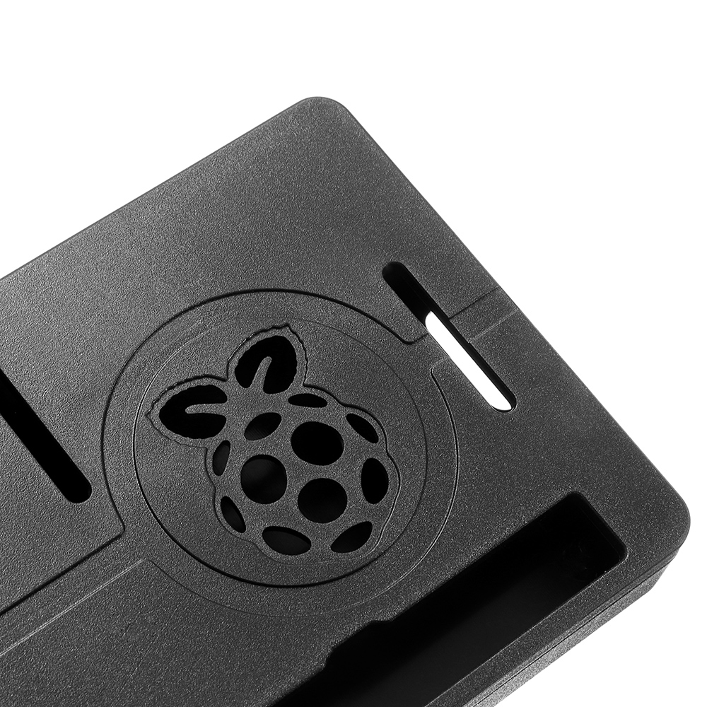 Black/White Ultra-slim V8 ABS Protective Enclosure Box Case For Raspberry Pi B+/2/3 Model B 30
