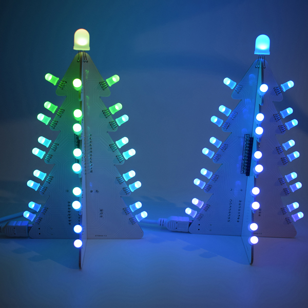 Geekcreit® DIY Light Control Full Color LED Big Size Christmas Tree Tower Kit 63