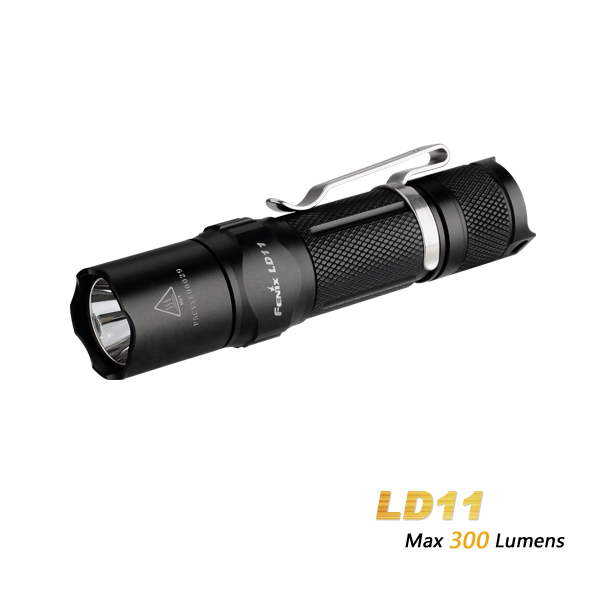 

Fenix LD11 XP-G2 300LM 5Modes EDC LED Flashlight 14500