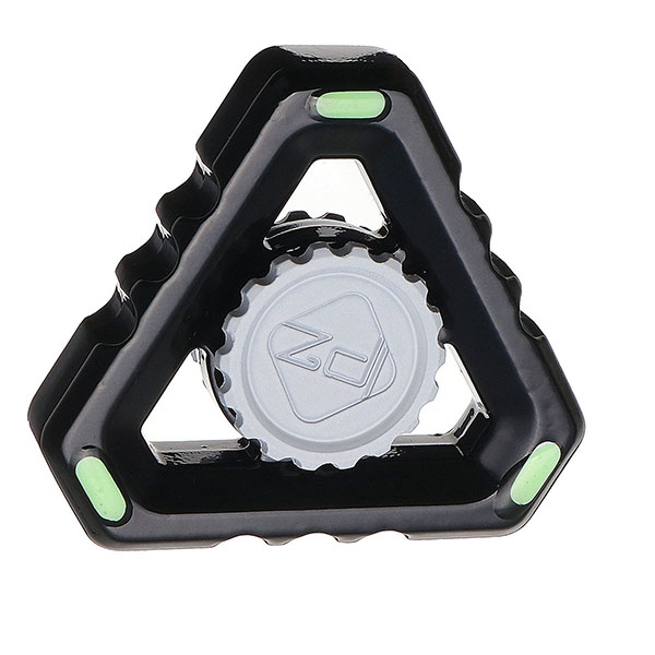 

ECUBEE EDC Luminous Fidget Spinner Black Zinc Alloy Hand Spinner Gadgets