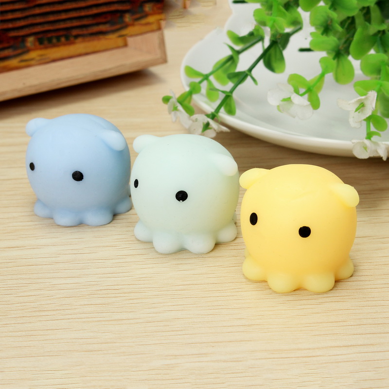 

Octopus Squishy Squeeze Toy Cute Healing Toy Kawaii Collection Stress Reliever Gift Decor