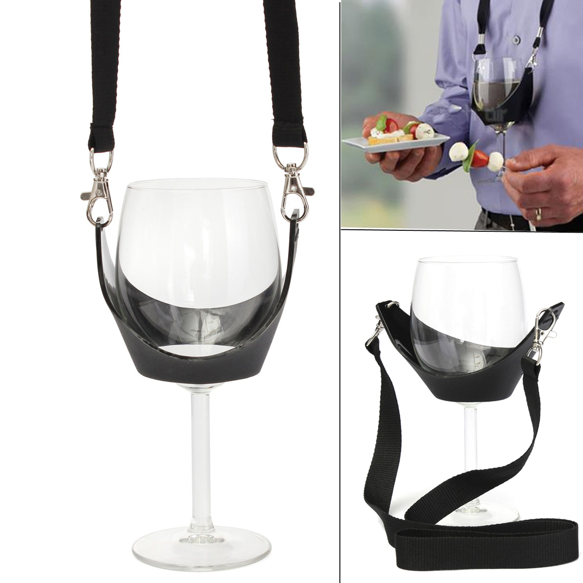 Portable Wine Glass Holder