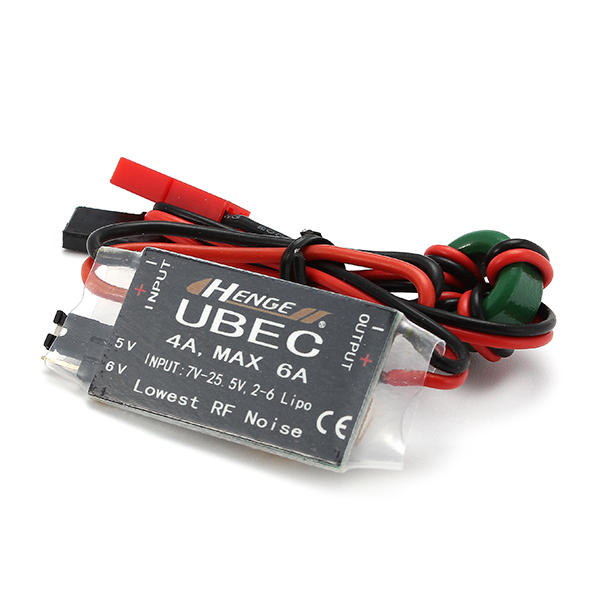 HENGE UBEC 6V 6A 2-6S Lipo NiMh Battery Switch Mode BEC  - Photo: 3