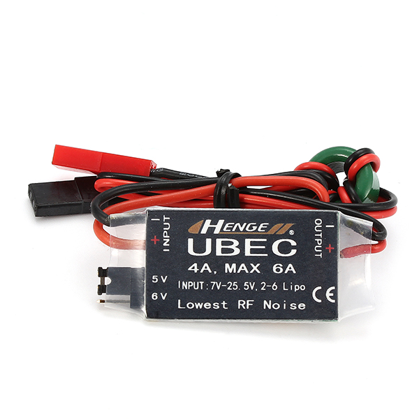 HENGE UBEC 6V 6A 2-6S Lipo NiMh Battery Switch Mode BEC  - Photo: 1