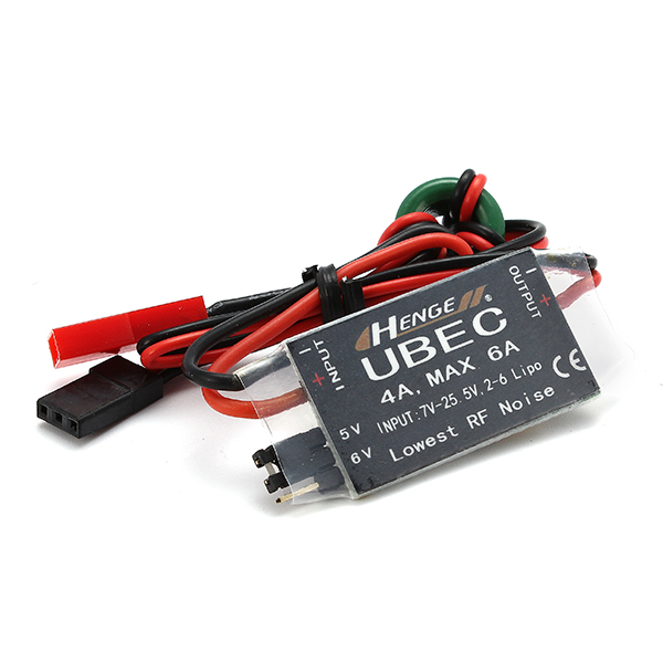 HENGE UBEC 6V 6A 2-6S Lipo NiMh Battery Switch Mode BEC  - Photo: 2