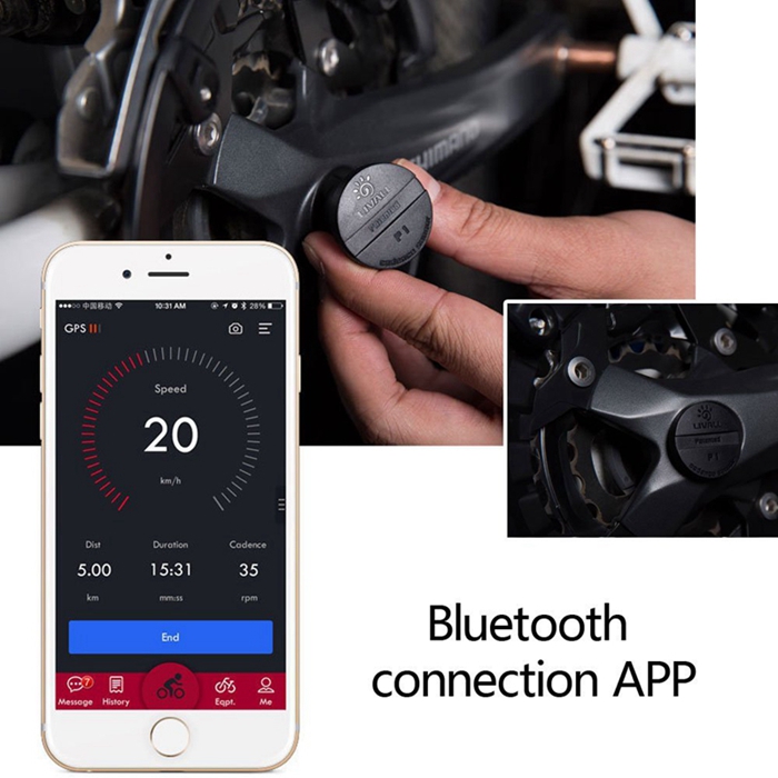 LIVALL Wireless Bluetooth Bicycle Pedal Smart Cadence Sensor 