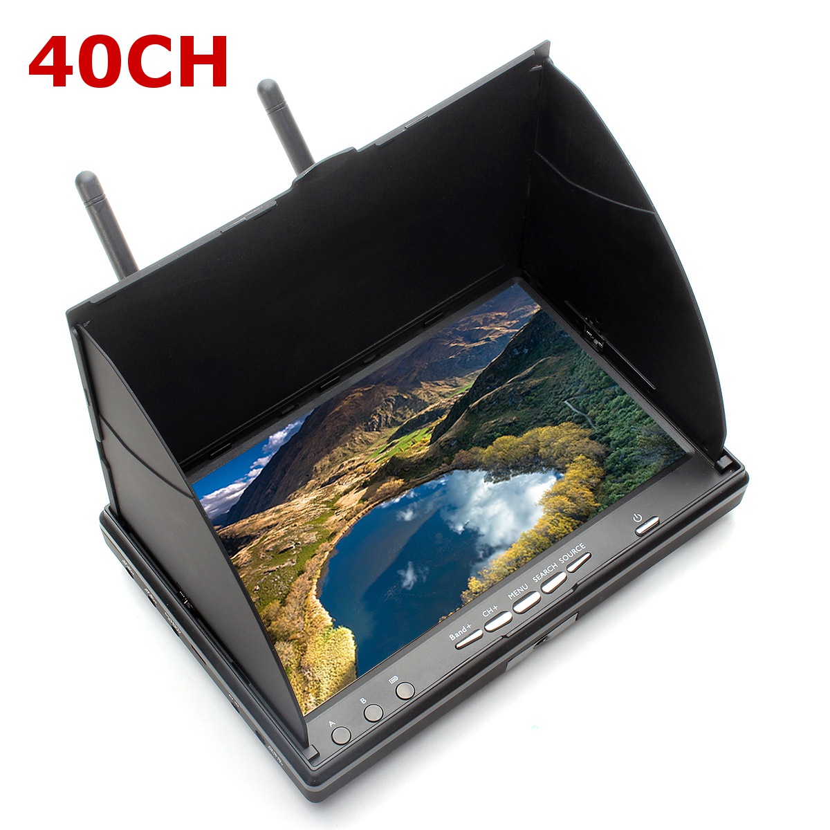 Eachine LCD5802S 40CH  5.8G 7 Inch Diversity Receiver Monitor
