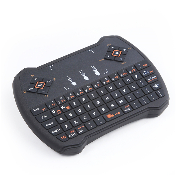

V6A 2.4GHz Air Fly Mouse Wireless Keyboard With Touchpad Control