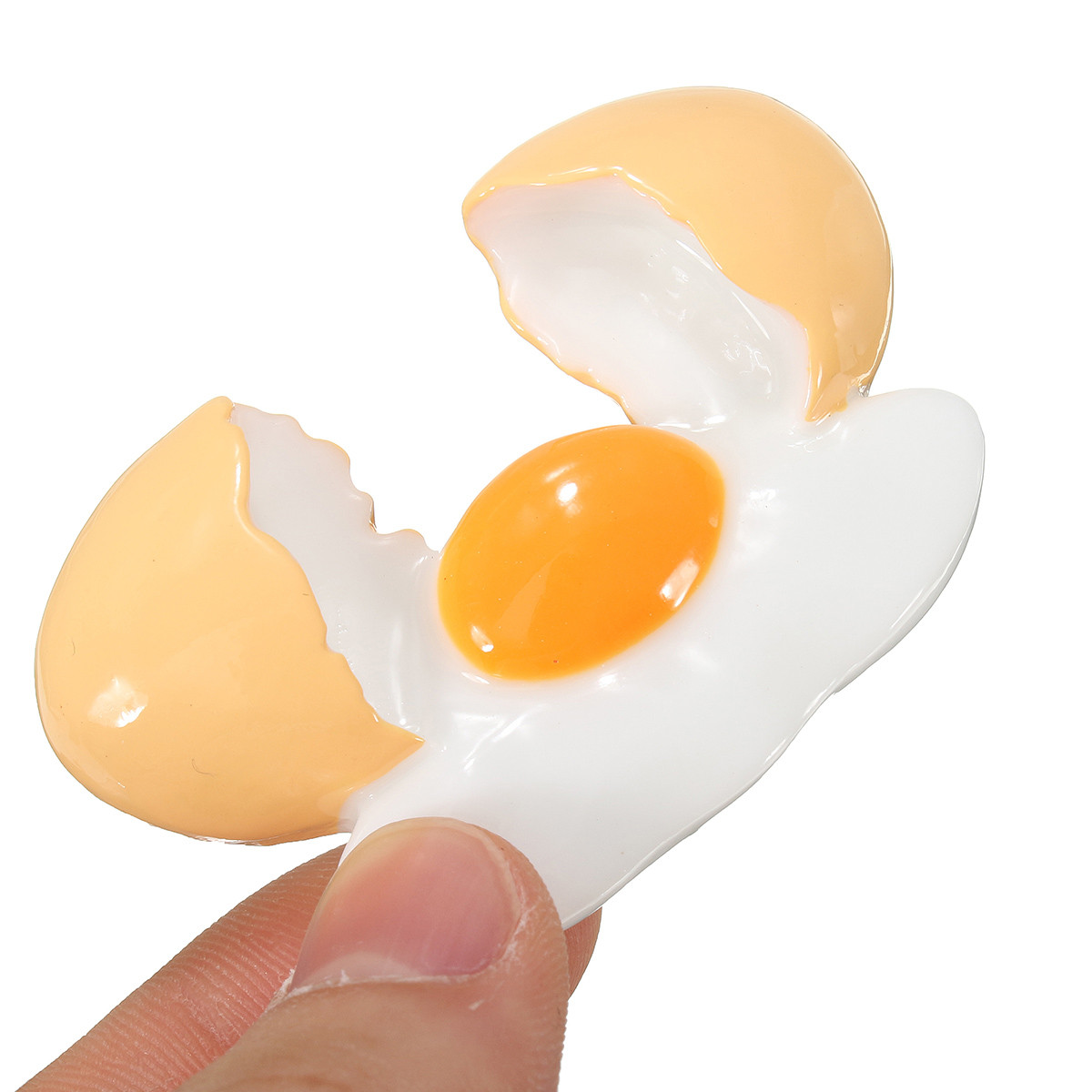 5.9 x 3.7CM Kitchen Food 3D Tourist Souvenir Rerin Fridge Magnet Egg - Photo: 1