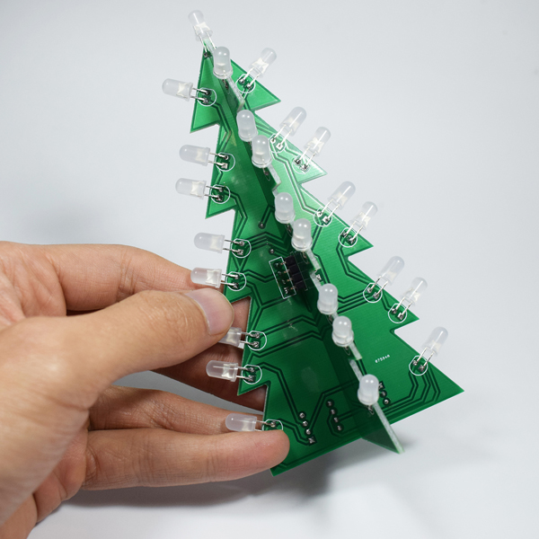 Geekcreit® DIY Star Effect 3D LED Decorative Christmas Tree Kit 80