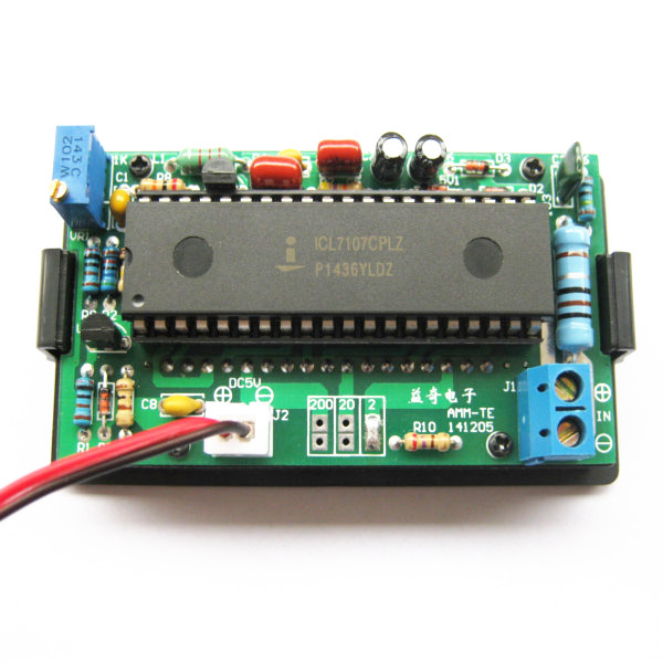 3Pcs ICL7107 4 Digital Ammeter DIY Kit Electronic LED Soldering Set 48