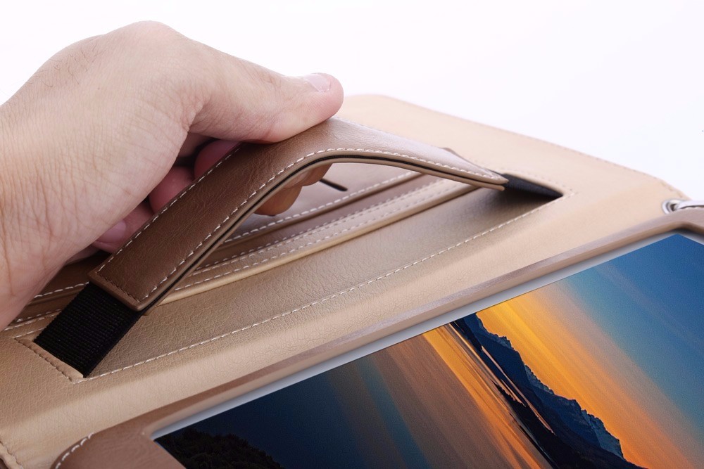 Multifunctional Card Slot Lanyard Leather Case For iPad Mini 4 16