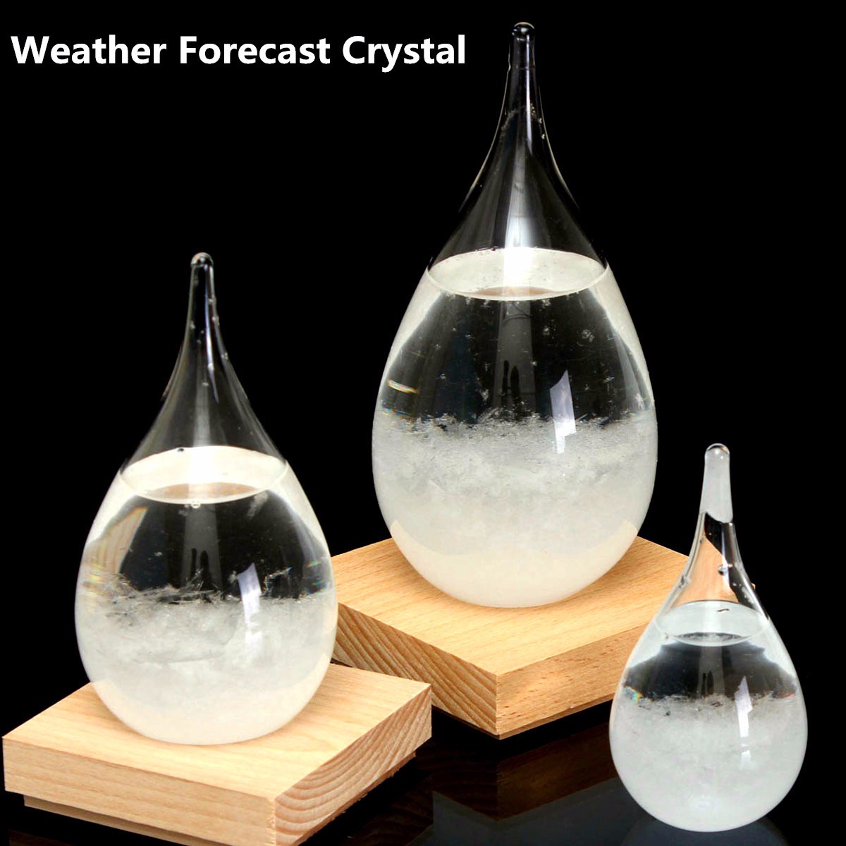 Storm Glass Weather Forecast Crystal  