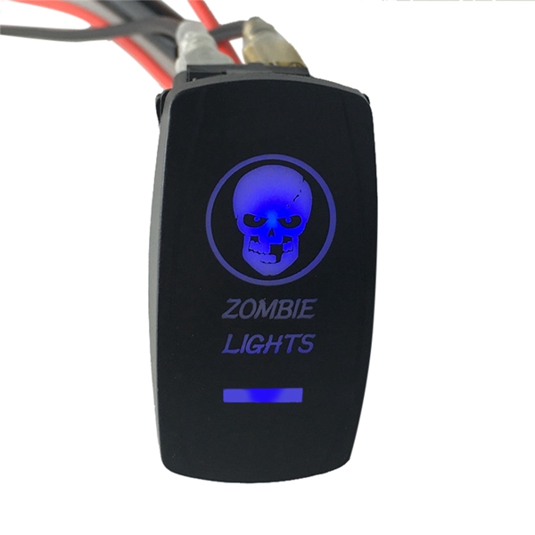 Laser Engraving Switch Modification for Jeep RV SUV Motorcycle Boat Yacht
