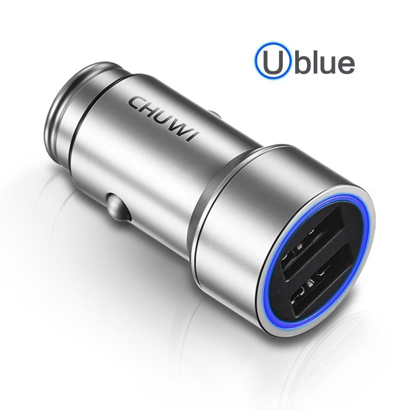 CHUWI C-100 5V/2.4A Dual USB Fast Charge Smart Car Charger