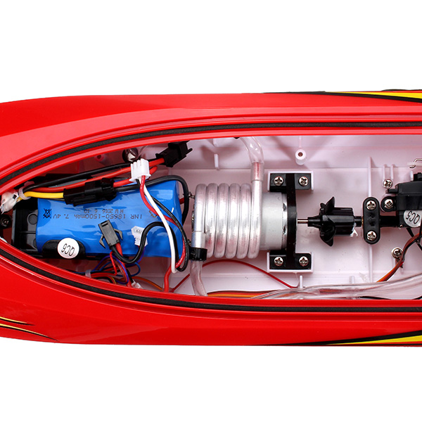 QiJun 1812-1 2.4G 30KM/H High Speed Wireless Remote Control  Rc Boat With Battery - Photo: 4