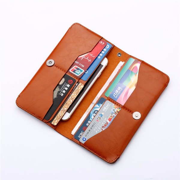 SOYAN Multi-functional Leather Wallet Case Phone Bag