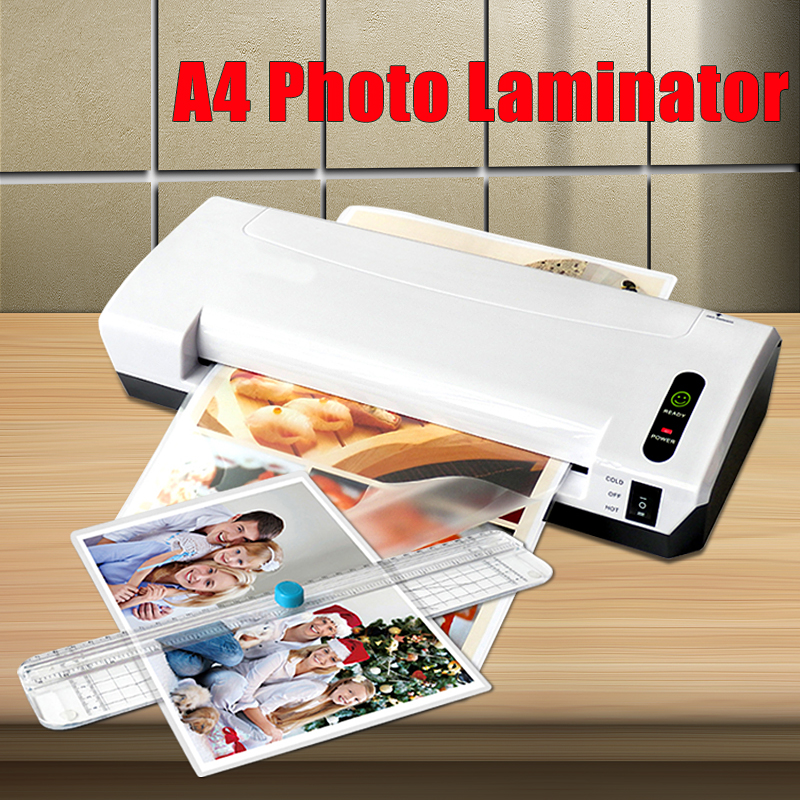 HQ-236 Laminator Thermal Photo Document Laminator Hot And Cold System Laminating Pouches Machine 9