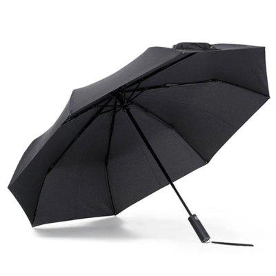 Xmund XD-HK5 2-3 People Wood Handle Automatic Folding Umbrella Portable Waterproof Camping Sunshade 17