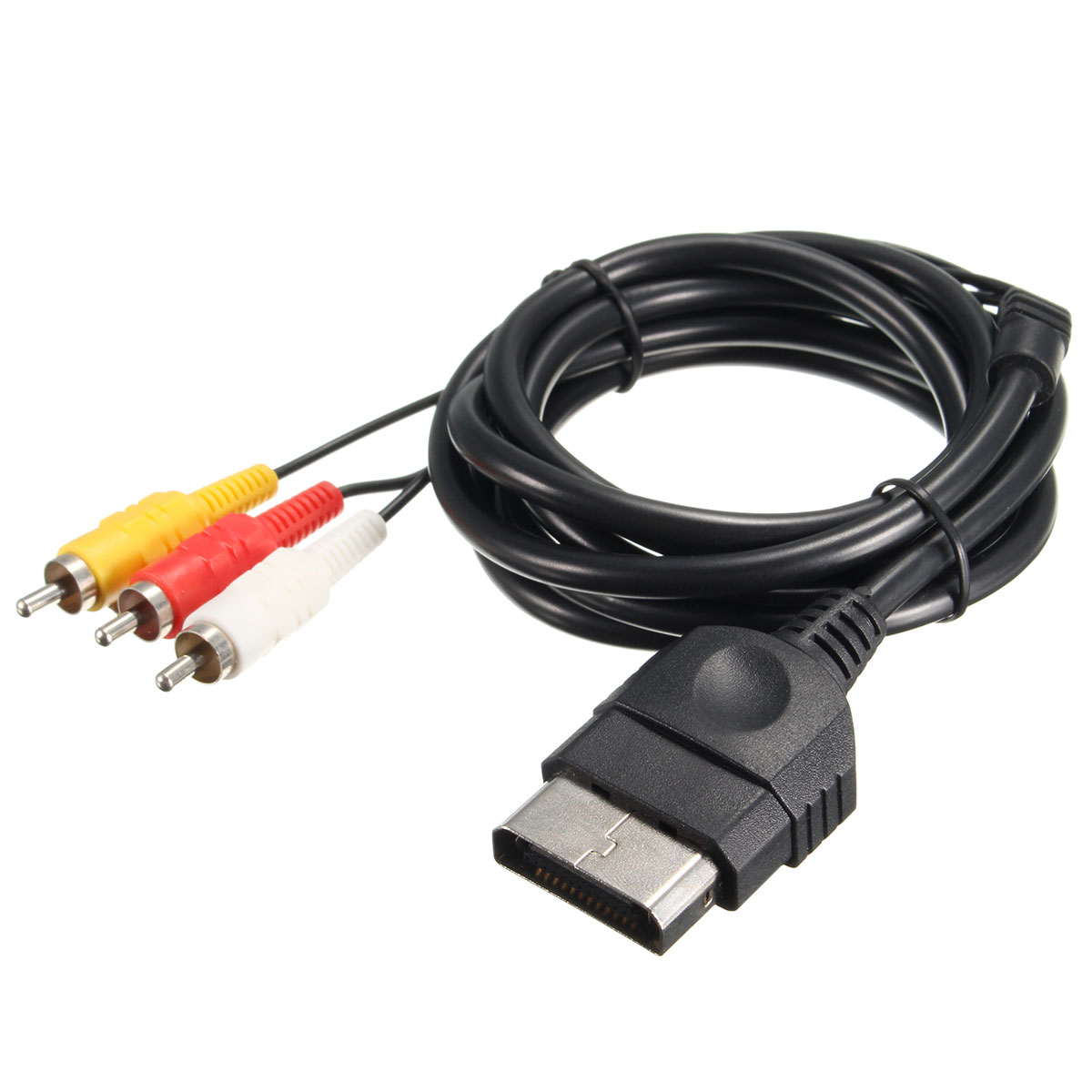 1.8m 6ft Composite AV Audio Video Cable Component Cord RCA for XBOX Classic One 4
