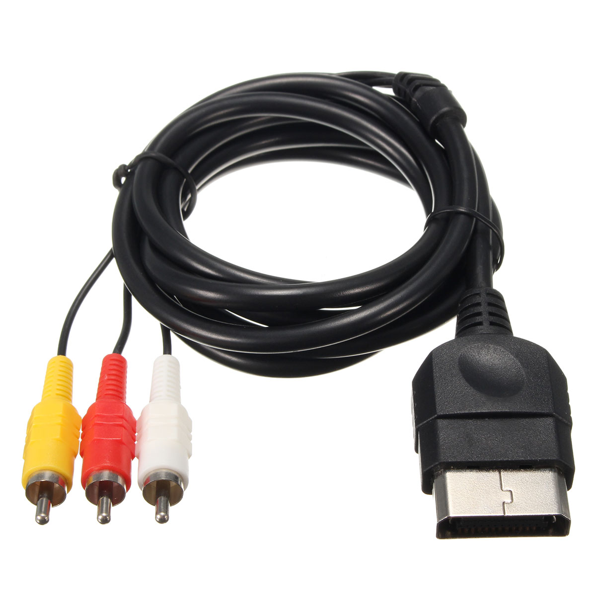 1.8m 6ft Composite AV Audio Video Cable Component Cord RCA for XBOX Classic One 9