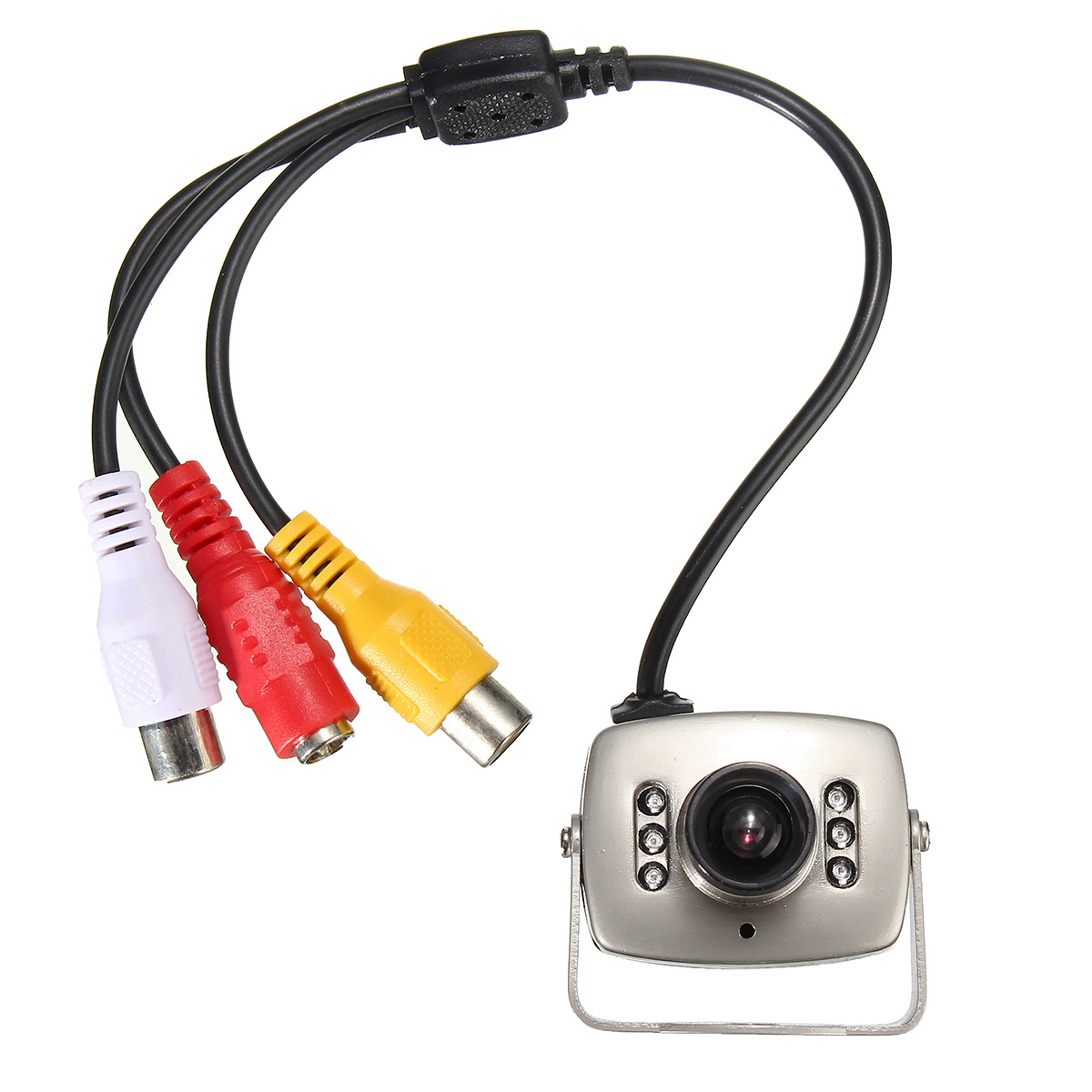 6 LED Mini Wired Infrared CMOS CCTV Camera Security Color Night Vision 12