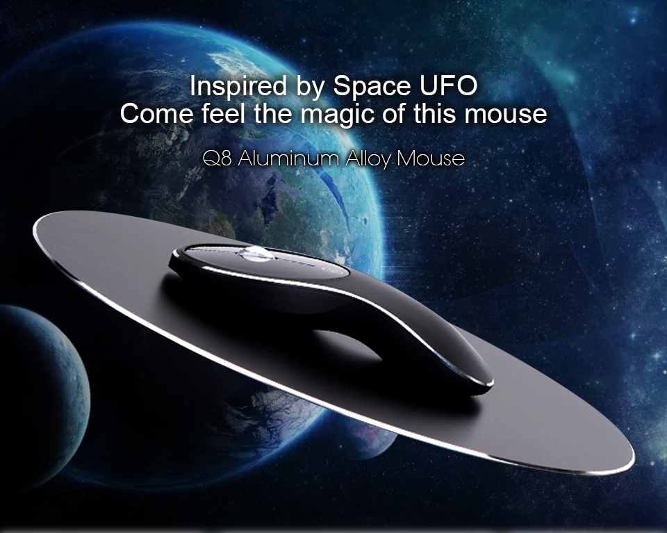 Q8 2.4G 1600dpi Wireless Rechargeable Silent Mouse USB Optical Ergonomic Mouse Mini Mouse Mice 9