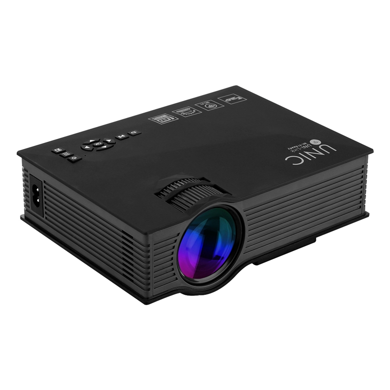 

UNIC UC46 LED Projector 1200LM 1080P HD WIFI VGA HDMI SD AV USB Support Miracast DLNA Airplay Home Theater Cinema