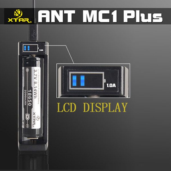 XTAR ANT-MC1 Plus LCD Display USB Charger