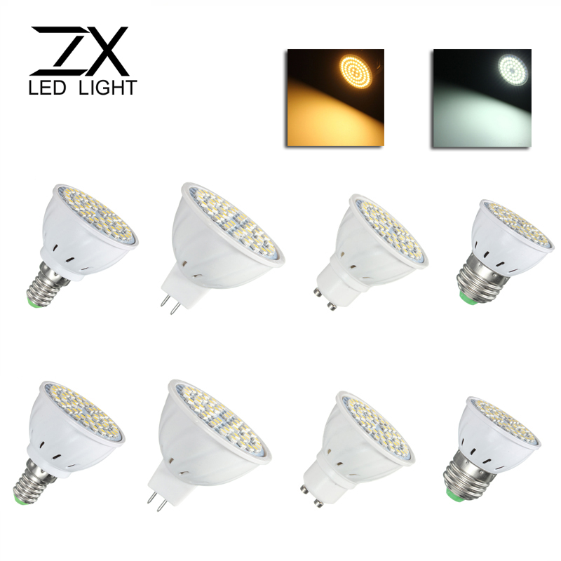 ZX E27 E14 GU10 MR16 LED Spot Light AC110V AC220V