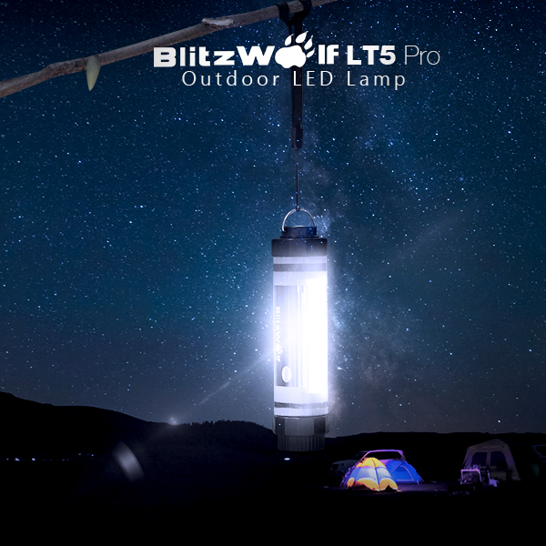 BlitzWolf BW-LT5 Pro IP68 Panasonic 3350mAh Powerbank Light