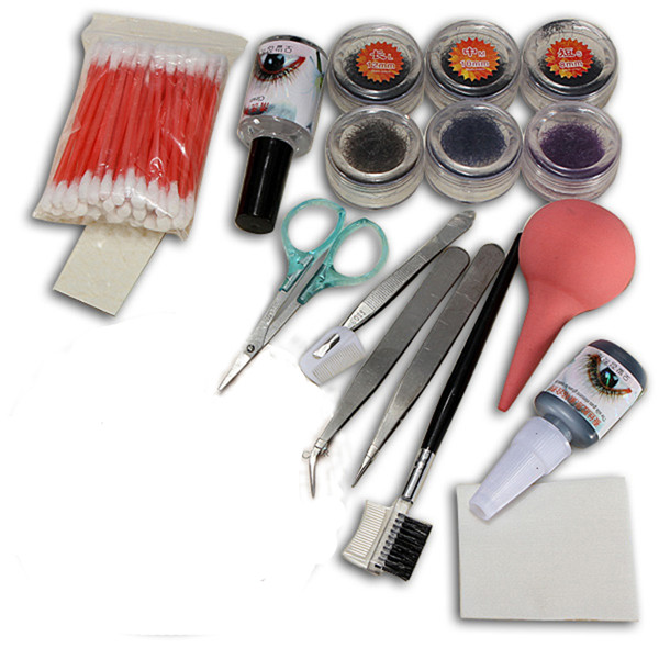 

Makeup False Fake Eyelash Eye Lashes Extension Cosmetic Set Kit